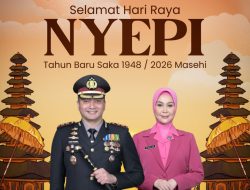 Kapolres Gowa Beserta Jajaran Ucapkan Selamat Hari Raya Nyepi 2026