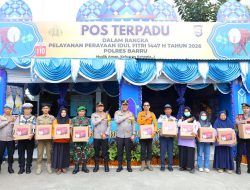 Jelang Lebaran Idul Fitri, Kapolda Sulsel Cek Langsung Pos Pam dan Pos Yan di Sejumlah Wilayah