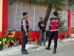 Polisi Patroli Dialogis di Parepare, Kawal Aktivitas Warga Usai Lebaran