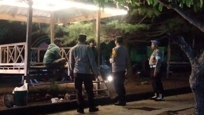 Patroli Malam Polsek Ujung, Antisipasi Gangguan Kamtibmas Pasca Lebaran