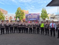 Polres Parepare Gelar Apel Siaga Kamtibmas, Bersiap Hadapi Berbagai Agenda dan Isu Nasional