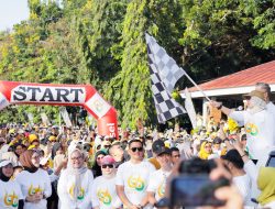 5.333 Peserta Jalan Santai Turut Serta Dalam Rangka Peringatan  HUT Kabupaten Barru Ke- 66 Tahun