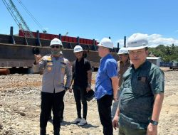 KAPOLRES BARRU LAKUKAN KUNJUNGAN PERDANA KE PT LAYAR PERKASA NUSANTARA