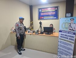Pastikan Pelayanan Prima, Provos Polres Gowa Awasi Unit Pelayanan Dan Kenalkan QR Code Yanduan