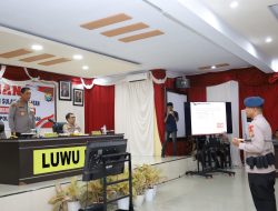 Kapolda Sulsel Berikan Pengarahan kepada Personel Polres Luwu Utara, Tekankan Profesionalitas dan Disiplin Anggota
