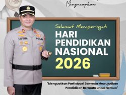 Kapolres Gowa dan Jajaran Ucapkan Selamat Hari Pendidikan Nasional 2026