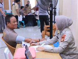 Tim Biddokes Polda Sulsel Gelar Pemeriksaan Kesehatan Berkala Personel Polres Barru Tahun 2026