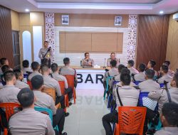 KAPOLRES BARRU BERIKAN PEMBEKALAN DAN ARAHAN KEPADA SISWA LATJA SPN POLDA SULSEL GELOMBANG I TA 2026