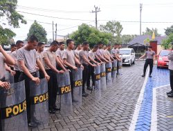 Siswa Latja SPN Batua Gelombang I TA 2026 Asah Kemampuan PHH di Polres Barru