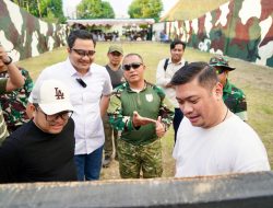 Kapolres Gowa Hadiri Peresmian Lapangan Tembak Pistol “Akkaresso” Kodim 1409/Gowa