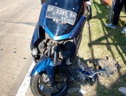 DUA PERISTIWA LALU LINTAS TERJADI DALAM WAKTU BERDEKATAN DI JALAN TRANS MAKASSAR–PARE