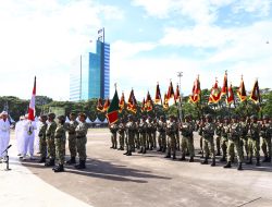 Kapolda Sulsel Hadiri Upacara Penetapan Komponen Cadangan Unsur ASN Pemprov Sulsel Tahun 2026
