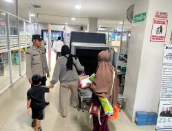 Polsek KPN Bersama Aparat Terpadu Lakukan Pengamanan Pemberangkatan KM Dharma Rucitra VII
