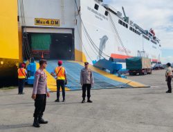Polsek KPN Parepare Lakukan Pengamanan KM Dharma Rucitra VII Tujuan Balikpapan