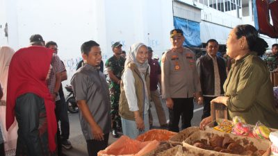 Jelang Idul Adha, Forkopimda Parepare Turun ke Pasar Lakessi Pastikan Harga Pangan Tetap Stabil