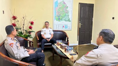 Sinergitas Jelang Idul Adha, Waka Polres Parepare Terima Silaturahmi Kalapas Kelas IIA