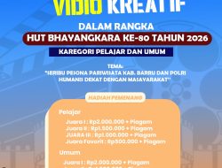 Meriahkan HUT Bhayangkara Ke-80 Tahun 2026,Polres Barru Gelar Lomba Konten Vidio Kreatif