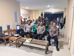 POLRES BARRU GELAR NONTON BARENG PIALA DUNIA 2026 BERSAMA WARGA, PERERAT SILATURAHMI DALAM SEMANGAT HUT BHAYANGKARA KE-80