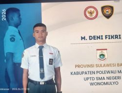 DUA SISWA ASAL POLMAN WAKILI SULAWESI BARAT DALAM PASKIBRAKA NASIONAL 2026