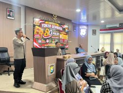 Antusiasme Warga mengikuti Turnamen Joker HUT Bhayangkara ke-80 Polres Soppeng Diikuti 21 Kelompok