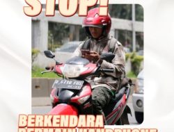 Edukasi Ops Patuh Pallawa 2026, Polisi di Parepare Ingatkan Bahaya Gunakan Handphone Sambil Berkendara
