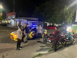 Berikan Perlindungan di Malam Hari, Polsek KPN Kembali Lakukan Patroli Blue Light