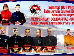 Peringati HUT Perdana DPW IJS Kabupaten  Majene, Ketua DPP IJS Sulbar Tekankan Sinergi Dan Profesionalisme Pers