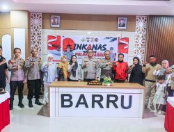 Kapolres Barru Melepas Kontingen  NINKANAS Cabang Polres Barru