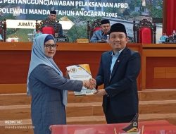 DPRD Polman Resmi Sepakati Laporan Pertanggungjawaban Penggunaan APBD Tahun Anggaran 2025