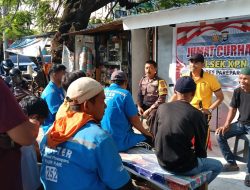 Jumat Curhat Polsek KPN Jadi Wadah Aspirasi Buruh Pelabuhan
