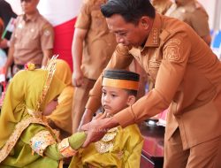 Keceriaan Berbalut Semangat Merah Putih, Karnaval TK-PAUD Hidupkan Peringatan HUT RI di Maritengngae