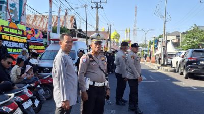 Ayahanda Wakil Walikota Parepare Meninggal, Personil Polsek Ujung Lakukan Pengamanan Dirumah Duka