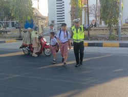 Commander Wish Pagi Satlantas Polres Polman Wujudkan Pelayanan Prima bagi Pengguna Jalan