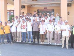 Lepas Peserta Off Road Bhayangkara Merdeka, ini Pesan Kapolres Sidrap
