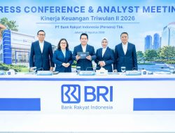 PT BRI Bukukan Laba Rp.31,2 Triliun Pada Triwulan II Agustus 2026