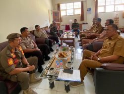 SMKN Labuang Gelar Rapat Bersama  TNI-Polri,Bahas Nota Kesepahaman, Perkuat Sinergitas Keamanan Dan Pendidikan