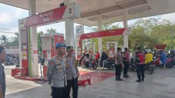 Antisipasi Antrean Panjang, Polres Soppeng Intensifkan Pengamanan di SPBU Jl. Kemakmuran