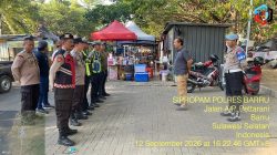 Propam Polres Barru Pastikan Kesiapsiagaan Personel dalam Pengamanan Barru Water Gel Blaster Competition Vol. II