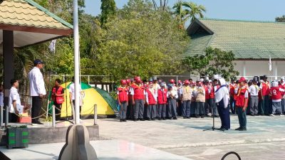 Pelatihan PMR Wira Dan Madya PMI Kabupaten Pinrang Dalam Rangkaian HUT PMI Ke 81