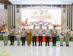 Kasium Polres Barru Raih Penghargaan Peringkat II Pengguna ASTINA dalam Rakernis Setum Polda Sulsel
