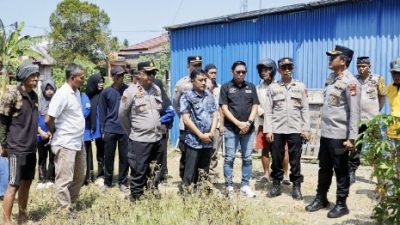 Kapolres Barru Tinjau Lokasi Pembuatan Sumur Bor, Upaya Bantu Warga Hadapi Kemarau Panjang
