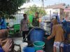 Babinkamtibmas Desa Pao-Pao Polres Barru Salurkan Air Bersih Kepada Warga Di Dua Dusun
