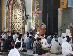 Kapolres Polman Gelar Sholat Jum’at Keliling,Sampaikan Pesan Ajak Keluarga Mencegah Penyalahgunaan Narkoba 