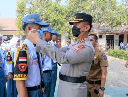 DUKUNG PROGRAM POLISI PEDULI PENDIDIKAN, KAPOLRES BARRU AJAK PELAJAR CEGAH HOAKS DAN JAUHI NARKOBA