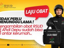 RSUD Haji Andi Depu Resmi Luncurkan Program “Laju Obat”, Antar Obat Langsung ke Rumah Pasien