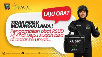 RSUD Haji Andi Depu Resmi Luncurkan Program “Laju Obat”, Antar Obat Langsung ke Rumah Pasien