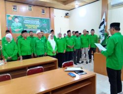 Pengukuhan Pengurus DPC PKB Polman Tetap Berjalan Meski Sekretaris Tidak Hadir, Ketua DPC:Ketidak Hadiran Sekretaris Diserahkan Kepada Partai