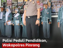 Polisi Peduli Pendidikan, Wakapolres Pinrang Edukasi Siswa SMA Negeri 7 tentang Bahaya Perundungan