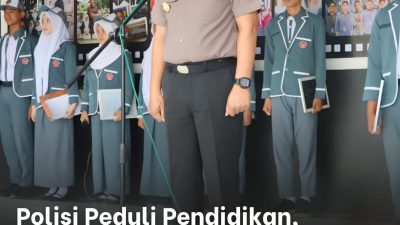 Polisi Peduli Pendidikan, Wakapolres Pinrang Edukasi Siswa SMA Negeri 7 tentang Bahaya Perundungan